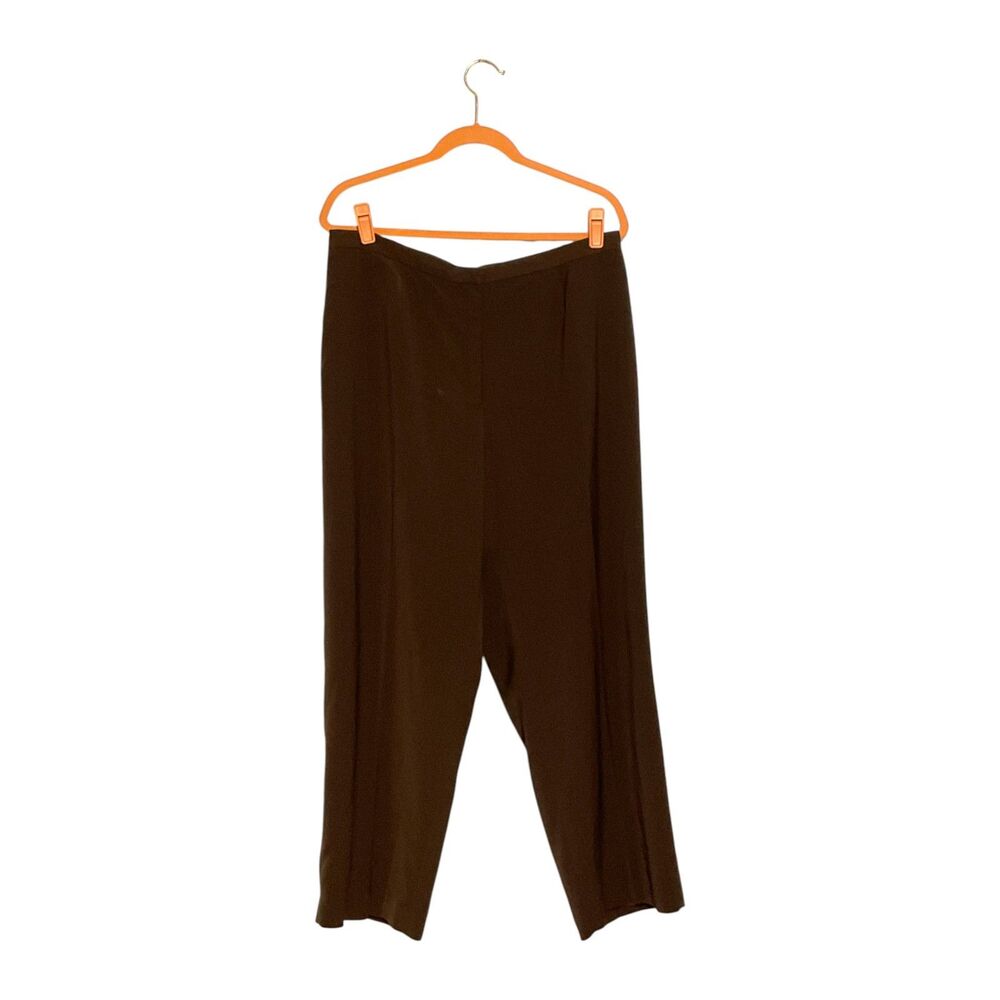East 5th Women’s Brown Dress Slacks - Classic Fit Trousers - Picture 6 of 8